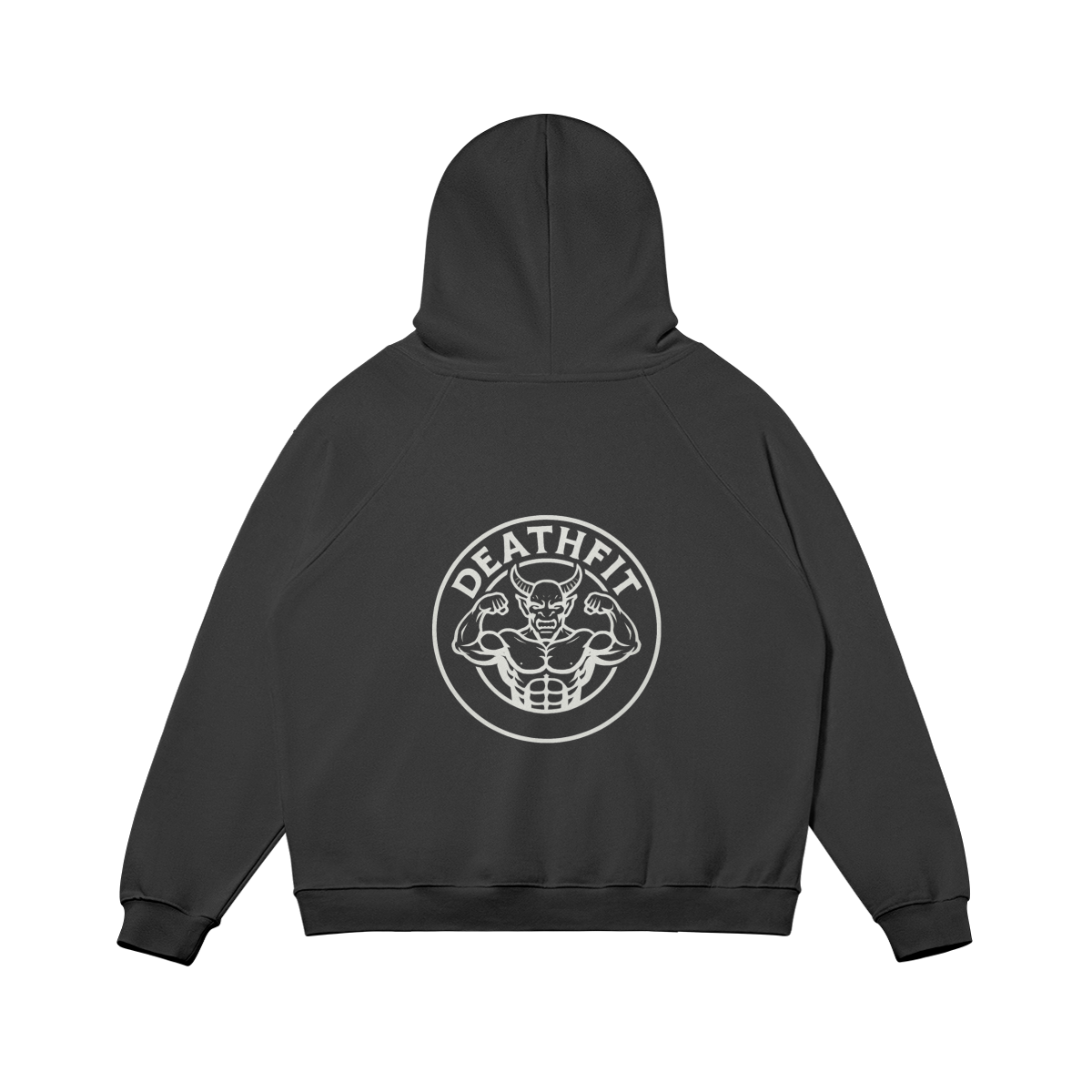ウエイトトレーニング DEATH L LOGOVINTAGE MESH Unisex DeathFit Gym Hoodie